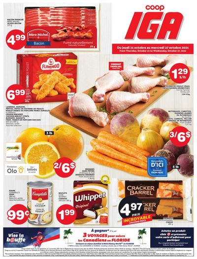 Coop IGA Flyer October 21 to 27