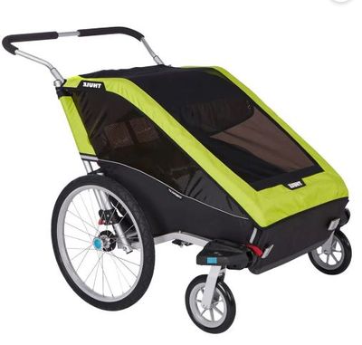 Thule Chariot Cheetah XT 2 Places - Chartreuse/Black For $599.99 At Clement Canada
