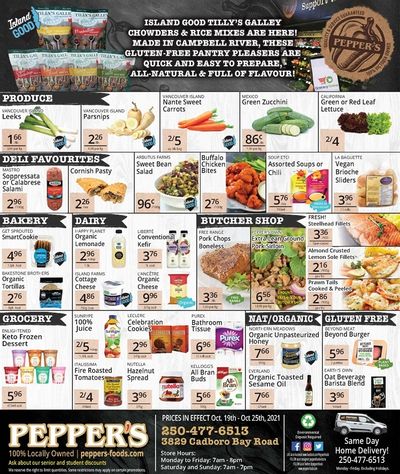Pepper's Foods Flyer October 19 to 25