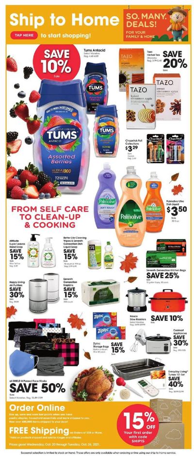 Smith's (AZ, ID, MT, NM, NV, UT, WY) Weekly Ad Flyer October 19 to October 26