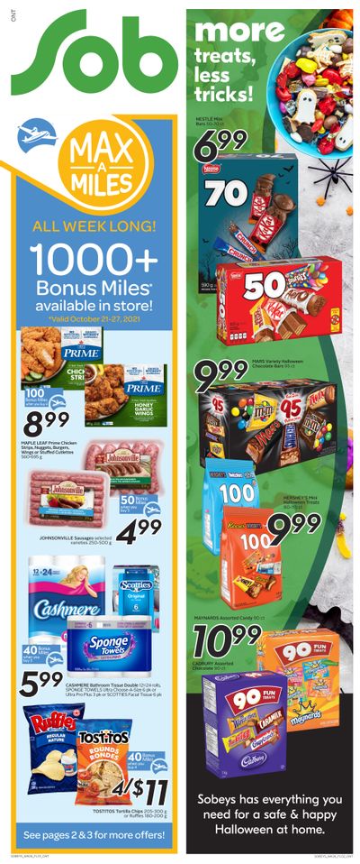 Sobeys (ON) Flyer October 21 to 27