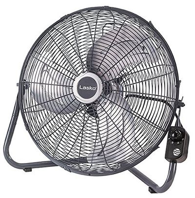 Lasko H20610 20" High Velocity Floor Or Wallmount Fan, Black 20 $94 (Reg $120.59)