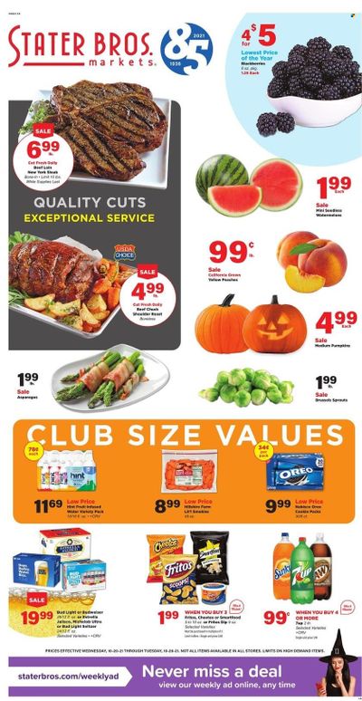 Stater Bros. (CA) Weekly Ad Flyer October 19 to October 26