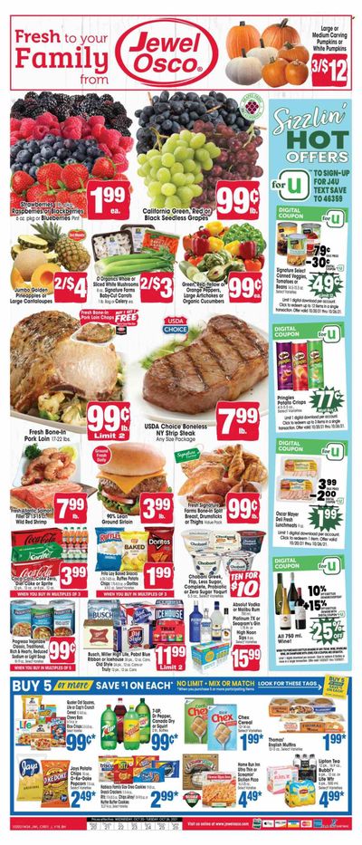 Jewel Osco (IL) Weekly Ad Flyer October 20 to October 27