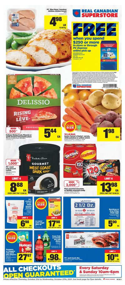 Real Canadian Superstore (ON) Flyer October 21 to 27