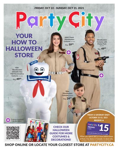 Party City Flyer October 22 to 31