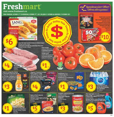 Freshmart (ON) Flyer October 21 to 27