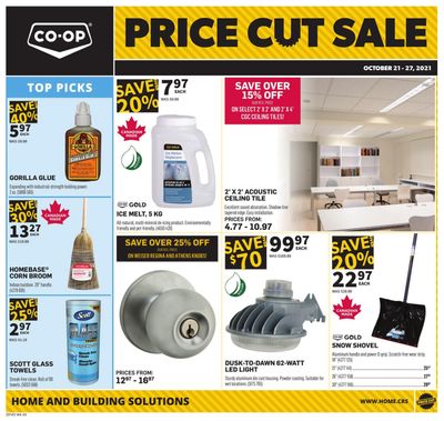 Co-op (West) Home Centre Flyer October 21 to 27