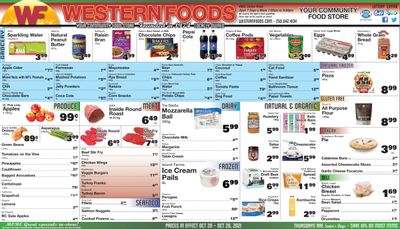 Western Foods Flyer October 20 to 26