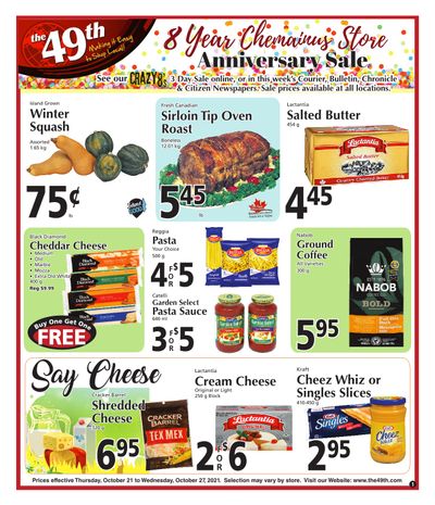 The 49th Parallel Grocery Flyer October 21 to 27