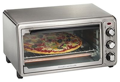 Hamilton-Beach 31411 6 Slice Capacity Toaster Oven, Silver $38.99 (Reg $62.97)