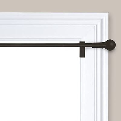 Maytex 6099 Easy to Install Adjustable Tension Decorative Window Curtain Rod, 48 inches to 84 inches, Oil Rubbed Bronze $26.14 (Reg $42.40)