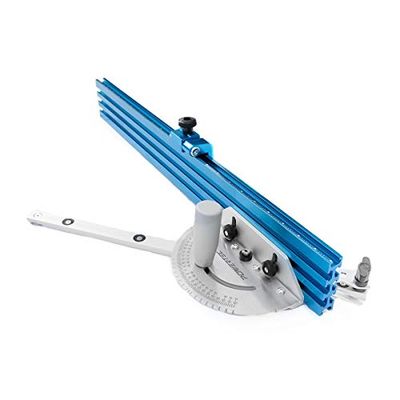 POWERTEC 71391 Table Saw Precision Miter Gauge System 24” x 3” Multi –Track Fence with 27 Angle Stops $119.56 (Reg $145.91)