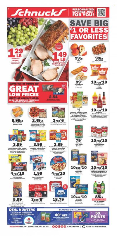 Schnucks (IA, IL, IN, MO) Weekly Ad Flyer October 20 to October 27