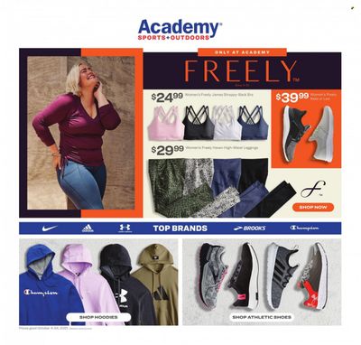 Academy Sports (AL, AR, GA, LA, MO, NC, SC, TN, TX) Weekly Ad Flyer October 21 to October 28