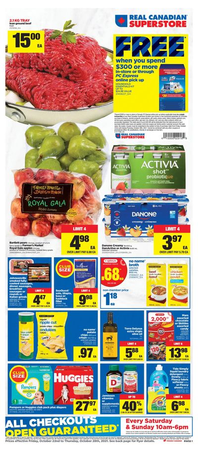 Real Canadian Superstore (West) Flyer October 22 to 28