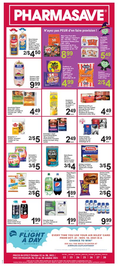 Pharmasave (NB) Flyer October 22 to 28