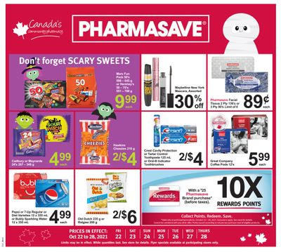 Pharmasave (West) Flyer October 22 to 28