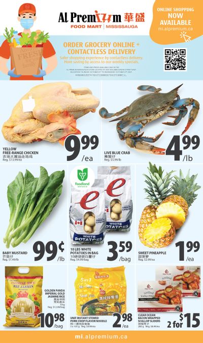 Al Premium Food Mart (Mississauga) Flyer October 21 to 27