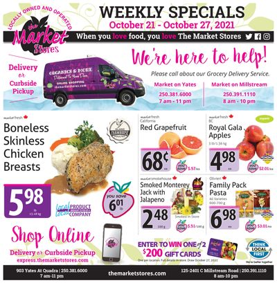 The Market Stores Flyer October 21 to 27
