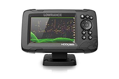 Lowrance Hook Reveal 5 SplitShot - 5-inch Fish Finder with SplitShot Transducer, Preloaded C-MAP US Inland Mapping $454.99 (Reg $482.87)