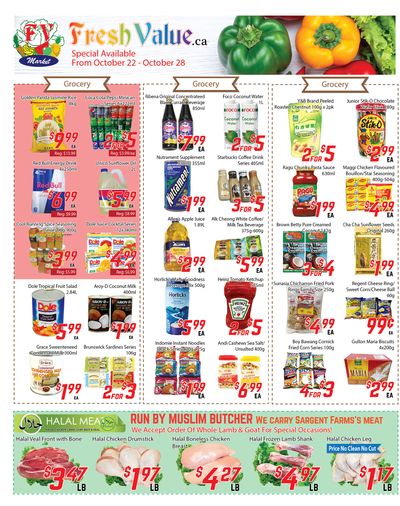 Fresh Value Flyer October 22 to 28