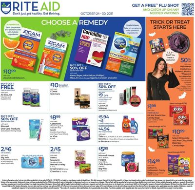 RITE AID Weekly Ad Flyer October 21 to October 28