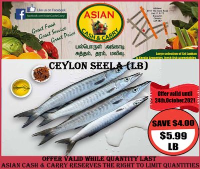 Asian Cash & Carry Flyer October 22 to 28