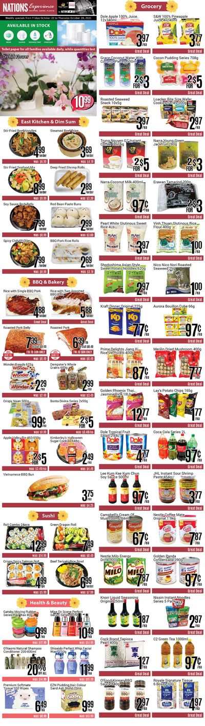 Nations Fresh Foods (Toronto) Flyer October 22 to 28