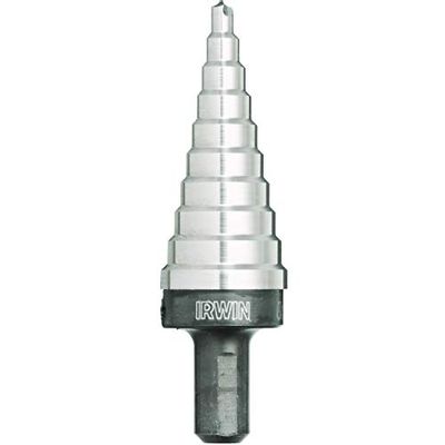 Irwin 11104 Unibit4M 4mm to 22mm by 3/8-Inch Shank Step Drill Bit $42.84 (Reg $60.27)