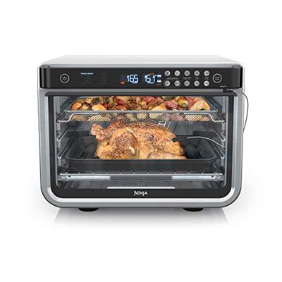 Ninja DT251 Foodi 10-in-1 Smart XL Air Fry Oven, Bake, Broil, Toast, Air Fry, Air Roast, Digital Toaster, Smart Thermometer, True Surround Convection, includes Recipe Book, 1800 Watts, Steel Finish $278.21 (Reg $381.33)