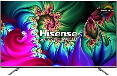Hisense 55U78G- 55" Smart 4K QLED 120 Hz Dolby Vision HDR10+ Android TV with Voice Remote (Canada Model) (2021) $898 (Reg $1099.99)