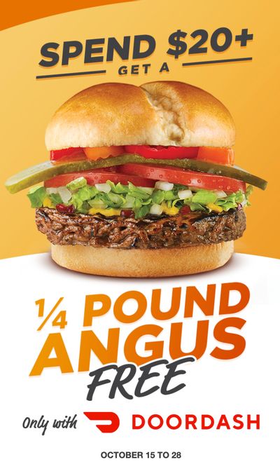 Harvey’s Canada Promotions: FREE Angus Beef Burger