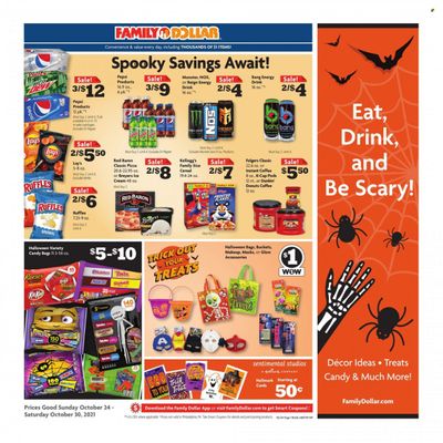 Family Dollar Weekly Ad Flyer October 25 to November 1