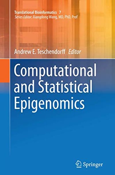 Computational and Statistical Epigenomics $67.96 (Reg $185.48)