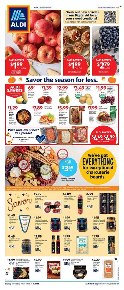 ALDI (IA, MN, NY, SD, WI) Weekly Ad Flyer October 25 to November 1