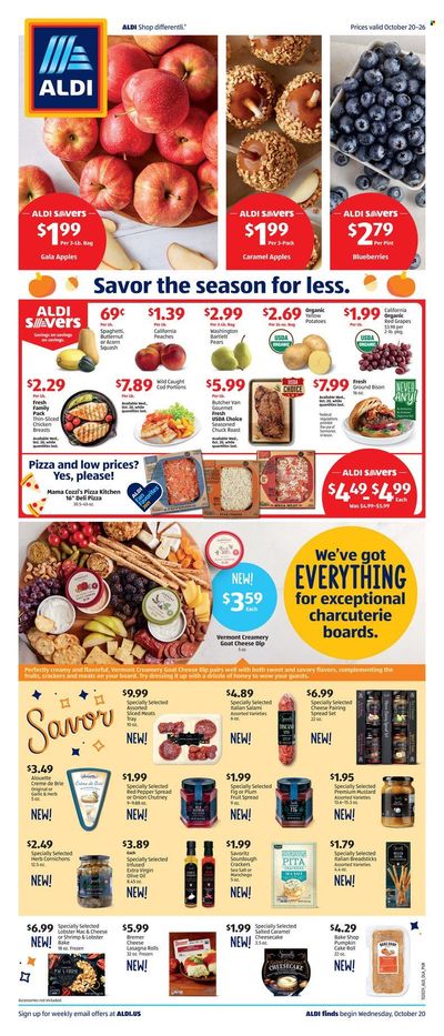 ALDI (AR, KS, MO, OH, OK) Weekly Ad Flyer October 25 to November 1