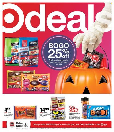 Target Weekly Ad Flyer October 25 to November 1