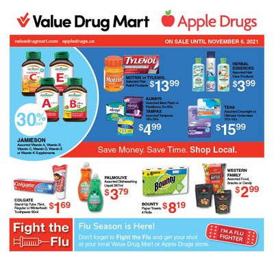 Value Drug Mart Flyer October 24 to November 6