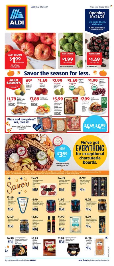 ALDI (FL) Weekly Ad Flyer October 25 to November 1