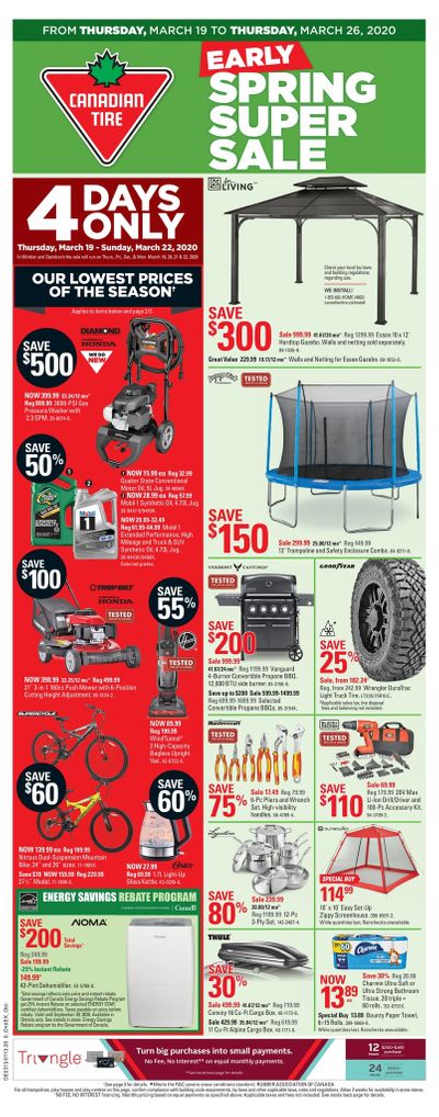 Canadian Tire (ON) Flyer March 19 to 26