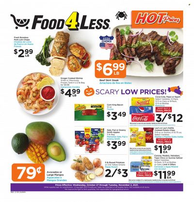 Food 4 Less (IL) Weekly Ad Flyer October 27 to November 3