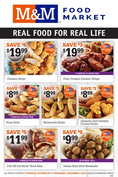 M&M Food Market (AB, BC, NWT, Yukon, NL) Flyer October 28 to November 3