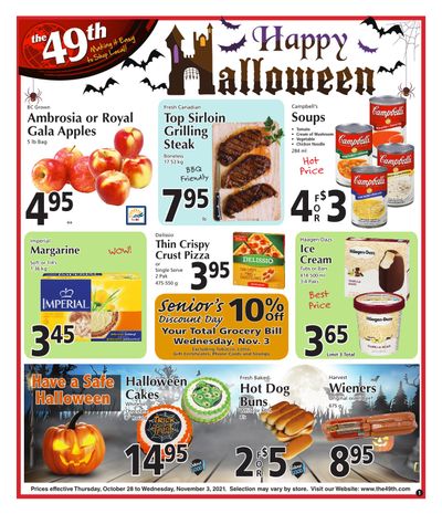 The 49th Parallel Grocery Flyer October 28 to November 3
