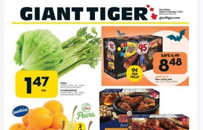 Giant Tiger Canada Flyer Deals October 27th to November 2nd
