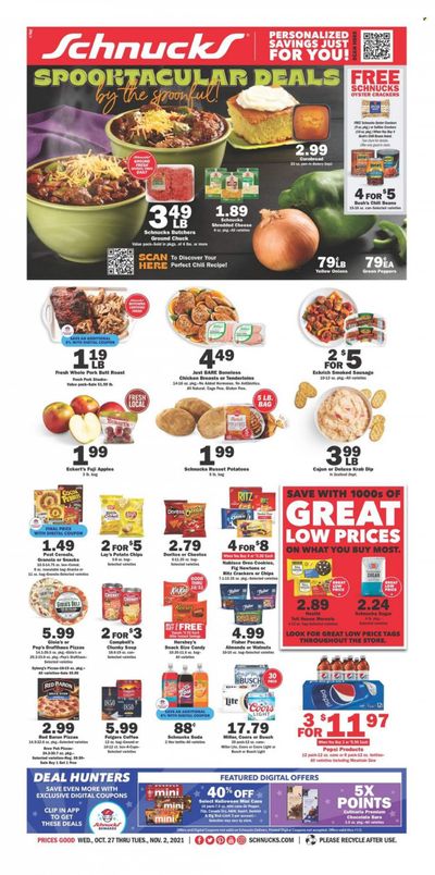 Schnucks (IA, IL, IN, MO) Weekly Ad Flyer October 28 to November 4