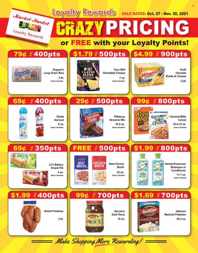 Market Basket (LA, TX) Weekly Ad Flyer October 28 to November 4