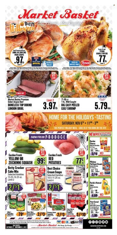 Market Basket (LA, TX) Weekly Ad Flyer October 28 to November 4