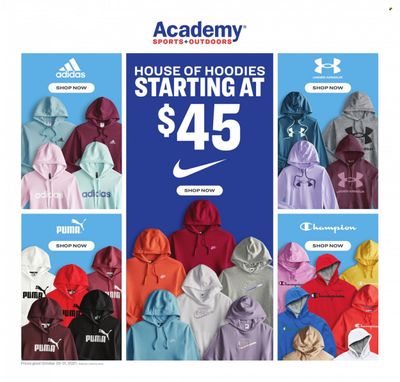 Academy Sports (AL, AR, GA, LA, MO, NC, SC, TN, TX) Weekly Ad Flyer October 28 to November 4