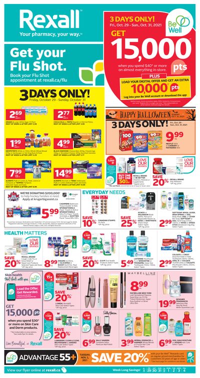 Rexall (ON) Flyer October 29 to November 4